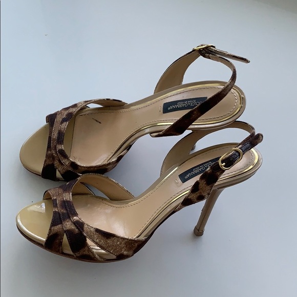 Dolce & Gabbana animal print heels 👠 - Picture 5 of 8
